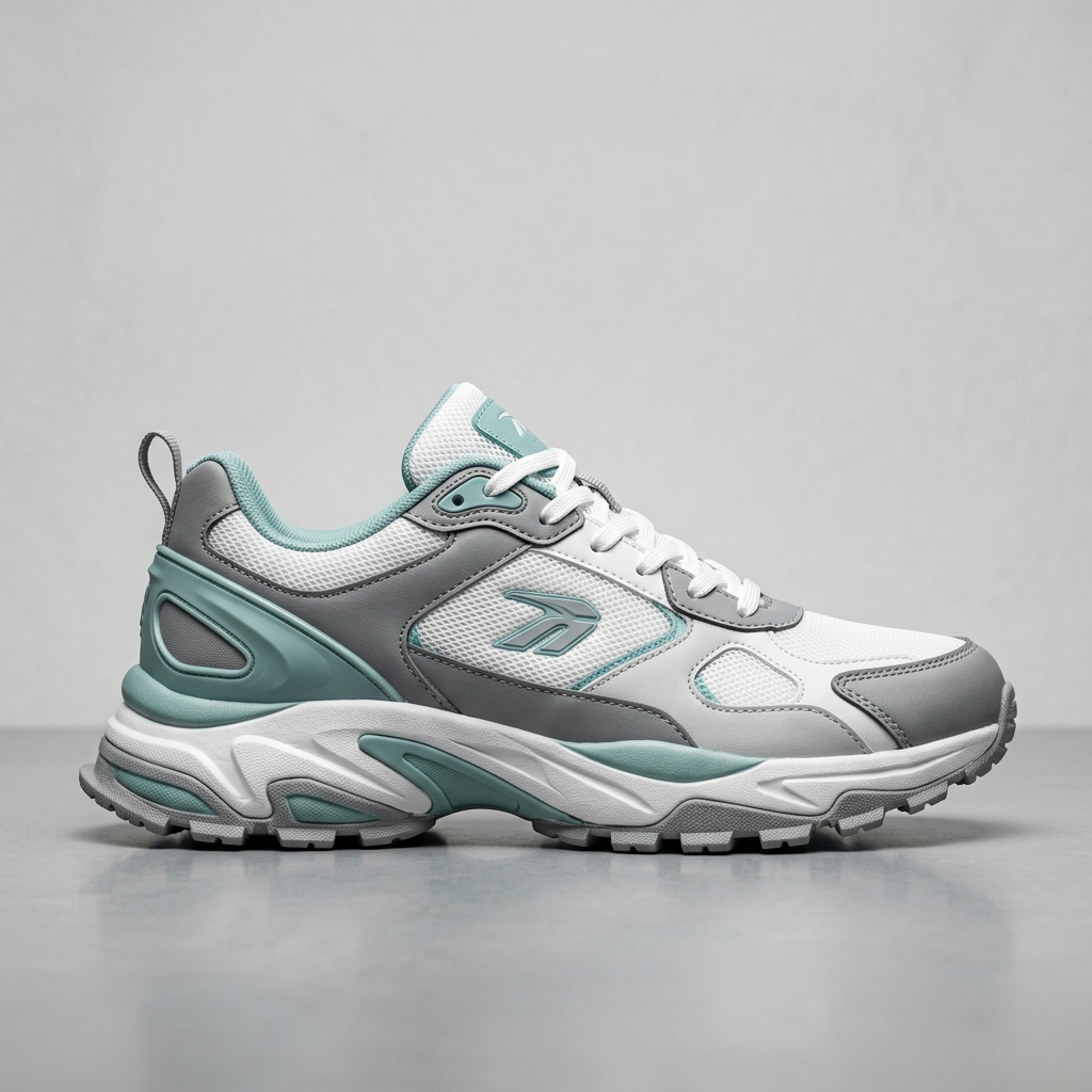 Premium athletic sneaker mockup